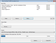 Free YouTube to DVD Converter screenshot